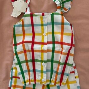 Abril Flores Mil - Color Lines Set - 2T - NWT